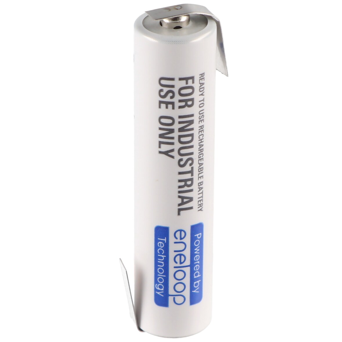 10er Pack Panasonic eneloop Standard ehem. Sanyo AAA Micro LR03 NiMh Akkus mit Lötfahnen in Z-Form