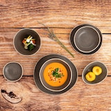 thumbnail of Bidasoa Gio Bol Irregular Gres 16X6,5Cm Gris