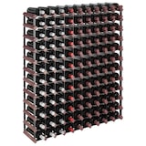 thumbnail of Botellero para 120 botellas madera maciza de pino marrón