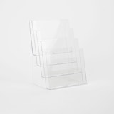 thumbnail of Danieli Store | Expositor porta folletos de mesa con 4 plazas A4 en metacrilato | Expositor de mesa | Expositor para volantes y tarjetas (5 Uds.)