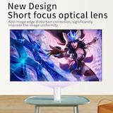 thumbnail of Videoprojecteur LED Portable 800 Lumens Idéal Pour Home Cinéma Blanc YONIS