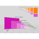 thumbnail of Parkplatz Motorroller Aufkleber A9 (37x52mm)