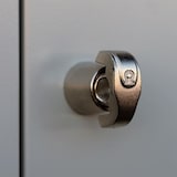 thumbnail of 3er Spind, Spindschrank, Kleiderspind 3 Abteile, 1800 x 900 x 500 mm, lichtgrau X-510130