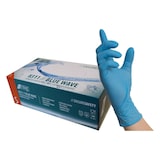 thumbnail of 1000 Nitras BLUE WAVE Nitrilhandschuhe | Gr. M | blau | Einweghandschuhe