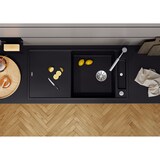 thumbnail of BLANCO AXIA III XL 6 S-F Spüle schwarz, flächenbündig ab 60 cm mit Zubehör