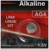 thumbnail of Marken Knopfzelle AG 4 Batterie 10er Set entspricht V376, V377 Knopfzelle LR626 Batterien, 1,5V typisch 18mAh