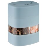 thumbnail of APS 2 in 1 Peper- en zoutmolen 6 x 5 cm, H: 8 cm ABS, Acryl