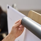 thumbnail of NAT0616 Flipchart mobil Tafel  magnethaftend 69x99cm Holz