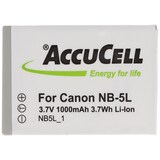 thumbnail of AccuCell Akku passend für Canon NB-5L Digicam IXUS 850 IS