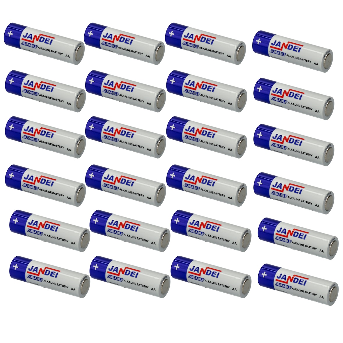 Pack 24 Pilas Alcalinas AA de 1,5 voltios. Alto Rendimiento Amplia Gama de Dispositivos. No Recargables