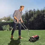 thumbnail of Einhell Handrasenmäher GE-HM 38 S mit 38cm Schnittbreite mit 4-stufiger Höhenverstellung