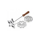 thumbnail of Eva collection set di stampi per frittelle, in alluminio pressofuso