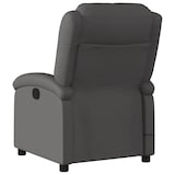 thumbnail of vidaXL Massagesessel Relaxsessel Echtleder Grau