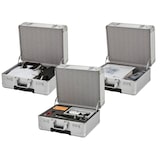 thumbnail of Alumaxx Multifunktions Koffer Alu Fotokoffer mit individueller Polsterung 2 Fächer Trolley Pilotenkoffer Aktenkoffer mit Rollen