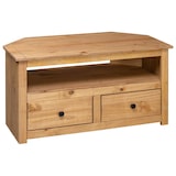 thumbnail of vidaXL TV-Eckschrank 93 x 49 x 49 cm Massivholz Panama-Kiefer