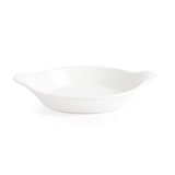 thumbnail of Olympia Whiteware ronde gratineerschalen met handvatten 17x14cm