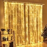 thumbnail of WellHome - 768 luci LED a stringa bianche calde e molto calde con controller a 8 funzioni e timer