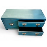 thumbnail of OPIUM OUTLET Armoire buffet commode sideboard console chiffonnier bleu asia meubles chinois asiatique vintage oriental entièrement monté