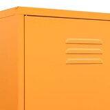 thumbnail of vidaXL Kleiderschrank Senfgelb 90x50x180 cm Stahl