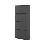 thumbnail of Shane Schuhschrank 4 Klapptüren 2R schwarz matt.
