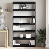 thumbnail of vidaXL Bücherregal Schwarze Eiche Material 100 x 30 x 198 cm Regale