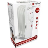 thumbnail of Alpina Elektroheizung 650W Ölradiator Heizung weiß 5 Rippen
