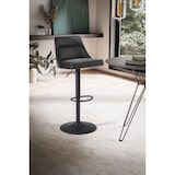 thumbnail of Barhocker FineBuy Küchenhocker Samt Hocker Bistrohocker Drehbar Barstuhl Modern