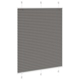 thumbnail of vidaXL Plissee Anthrazit 110x100 cm Stoffbreite 109,4 cm Polyester