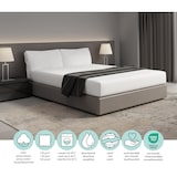 thumbnail of DoubleDry Hoeslaken Jersey 160 x 200 cm - 100% katoen - wit