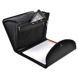 thumbnail of Exacompta 55834E 5x Fächermappe Exafolio mit Notizblock und Tasche, 6 Fächer. 25,5x33cm für DIN A4 - Exactive - Schwarz