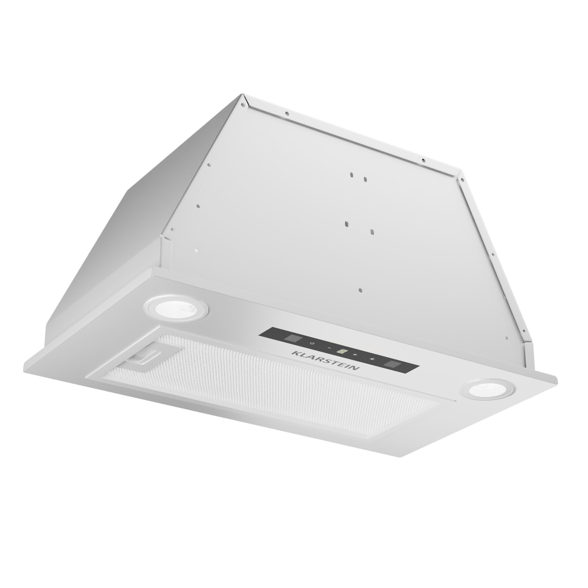 Paolo 52 Dunstabzugshaube Einbau 52 cm 439 m³/h LED Touch A++ Weiß