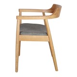 thumbnail of MISTERWILS Silla De Madera Amanda 59x75x54 75x59x54 Gris Verdoso