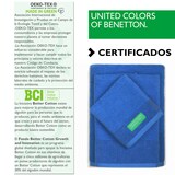 thumbnail of Benetton - Set Accappatoio L/XL con Set di 3 Asciugamani da Bagno 100% Cotone Blu - Rainbow Be