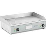 thumbnail of Royal Catering - Royal Catering RCEG-73R Plancha Électrique Professionnelle Pro De Table Rainurée (Dimensions de la plaque de cuisson : 400 x 730