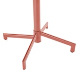 thumbnail of Table de terrasse carrée bistrot avec plateau rabattable argile