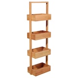 thumbnail of WellHome - Organizador de banheiro de bambu com 4 camadas, 88 cm