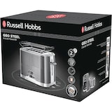 thumbnail of Russell Hobbs Geo Steel Toaster Toaster Edelstahl-Schwarz