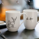 thumbnail of Villeroy & Boch Statement Becher mit Henkel "XMAS Set Rentier" 2tlg.