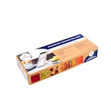 thumbnail of Professionelle Mandoline aus Edelstahl mit Drücker und ergonomischem Fuß - 2 Kämme zum Ausdünnen -. Tellier