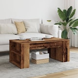 thumbnail of vidaXL Couchtisch Altholz-Optik 102x55x42 cm Holzwerkstoff