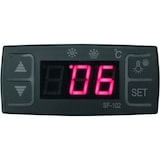 thumbnail of Saro Mini-Umluftkühlvitrine Modell Sc 70 Schwarz