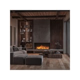 thumbnail of INVAPO CORNER 1200 - Lareira de vapor de água LED multicolorida de canto com enchimento automático, abertura à direita