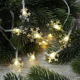 thumbnail of LED Lichterkette Schneeflocken 2m Deko Winter Weihnachtsbeleuchtung für Innen