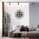 thumbnail of Relógio de Parede Vintage Perfuração Preto/Dourado Ø38cm Thinia Home