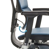 thumbnail of Bürostuhl / Chefsessel ERGOHUMAN SLIM GEN2 Netzstoff blau hjh OFFICE