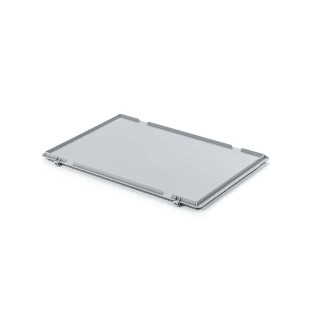 PROREGAL Scharnierdeckel für Eurobehälter | HxBxT 2,7x30x40cm