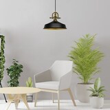 thumbnail of Bamyum Industrial Schwarz Esstischlampe Pendelleuchte