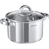 thumbnail of tectake Batterie de cuisine TURIN 15 pièces, acier inoxydable, adaptée à l'induction - argent - 405188