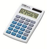 thumbnail of Calculadora IBICO 081X, blanco/azul