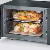 thumbnail of SEVERIN MW 7763 - Microondas con base de cristal y grill 25 L 900 W Grill 1000 W Negro